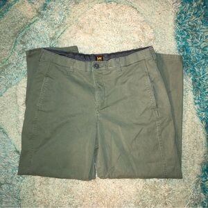 Lee Olive Green Men’s Chino Pants